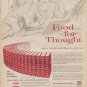 1960 Encyclopedia Americana Ad "Food For Thought"
