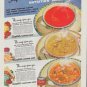 1942 Campbell's Soup Ad "Nutrition Meals"