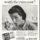 1958 Campbell's Soup Ad "luxury of its flavor"