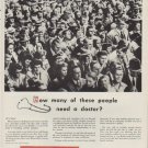 1954 Parke, Davis & Company Ad "these people"