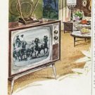 1965 RCA Electronics Ad "Indoor TV Antenna"