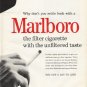 1961 Marlboro Cigarettes Ad "Mighty Good"