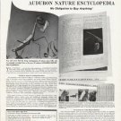1965 Audubon Nature Encyclopedia Ad "Volume 1"