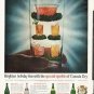 1961 Canada Dry Ad "holiday fun"