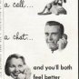1956 Bell Telephone System Ad "A thought"