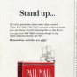 1965 Pall Mall Cigarettes Ad "Stand up"