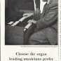 1958 Lowrey Organs Ad "Choose the organ"