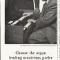 1958 Lowrey Organs Ad "Choose the organ"
