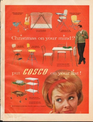 1961 Hamilton Cosco Ad "on your list"