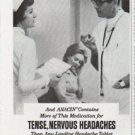 1965 Anacin Vintage Ad "Strongest in the Pain-Reliever"