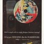 1958 Sylvania Flashbulbs Ad "empty flashgun"