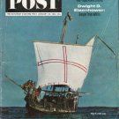 1963 Saturday Evening Post Cover Page "Columbus Ship" ~ January 26, 1963