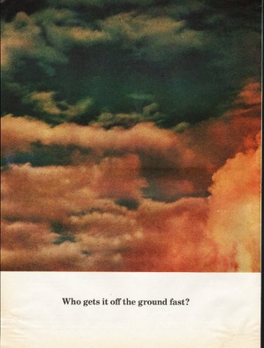 1961 Olin Mathieson Ad "Who gets it off the ground"