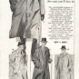 1956 Alligator Coats Ad "rain, sun, cold"
