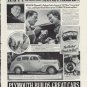 1937 Plymouth Ad "Money Ahead!"