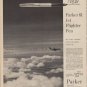 1960 Parker Pens Ad "Jet Flighter Pen"