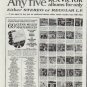 1961 RCA Victor Ad "Any five"