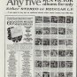 1961 RCA Victor Ad "Any five"