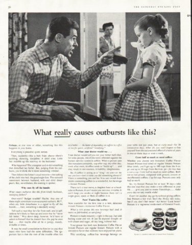 1956 Postum Ad "outbursts"