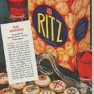 1942 Ritz Ad "How to make Thrifty Meals"