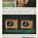 1965 Admiral Television Ad "Tilt out"