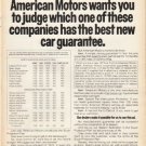 1973 American Motors Ad "Once and for all" ~ (model year 1973)
