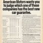 1973 American Motors Ad "Once and for all" ~ (model year 1973)