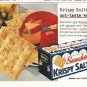 1956 Krispy Saltines Ad "out-taste"