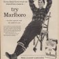 1960 Marlboro Cigarettes Ad "Filters Came In"