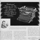 1937 Underwood Typewriter Ad "Champions"