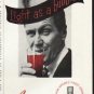 1961 Arrow Vodka Ad "Light as a bubble"