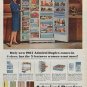 1967 Admiral Refrigerator Ad "5 Features"
