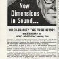 1961 Allen-Bradley Ad "New Dimensions"