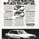 1980 Subaru Ad "beautiful in places" ~ (model year 1980)