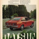 1972 Datsun Ad "miniature musclecar" ~ (model year 1972)