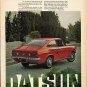 1972 Datsun Ad "miniature musclecar" ~ (model year 1972)