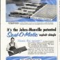 1956 Johns-Manville Ad "Holds fast"