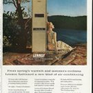1965 Lennox Ad "From spring's warmth"