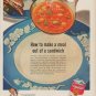 1949 Campbell's Soup Ad "How to make a meal"