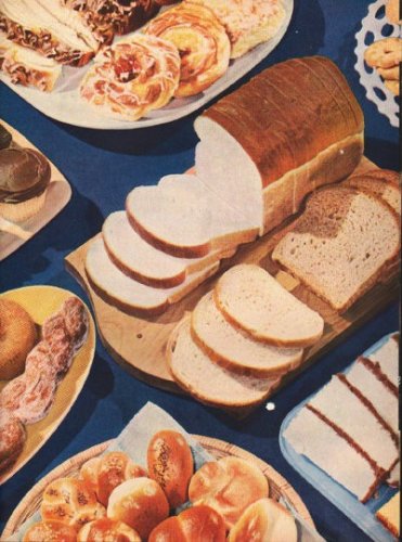1948 American Bakers Association Ad "Handle With Care"