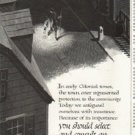 1958 United States Fidelity & Guaranty Ad "Colonial times"