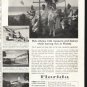 1958 Florida Travel Ad "Rub elbows"