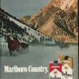 1972 Marlboro Cigarettes Ad "Come to Marlboro Country"
