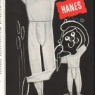 1956 Hanes Ad "So warm"