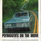 1963 Plymouth Ad "on the move" ~ (model year 1963)