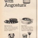 1965 Angostura Ad "Almost anything tastes better"