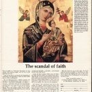 1980 The Redemptorists Ad "scandal of faith"