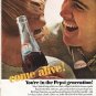 1964 Pepsi-Cola Ad "come alive"