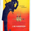 1962 I.W. Harper Bourbon Whiskey Ad "always a pleasure"