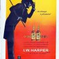 1962 I.W. Harper Bourbon Whiskey Ad "always a pleasure"